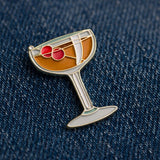 Manhattan Cocktail Pin