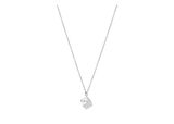 Metal Chata Pendant Necklace - Silver