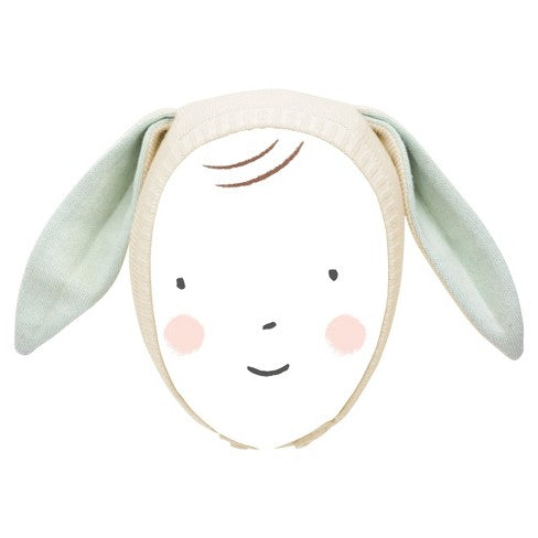Mint Bunny Baby Bonnet 