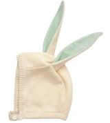 Mint Bunny Baby Bonnet 
