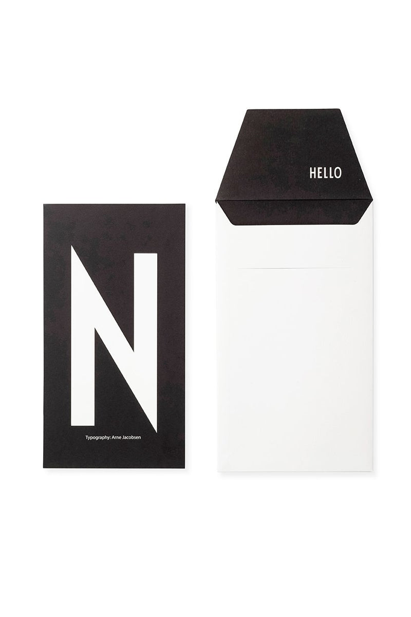 Personal Card, Letters A to Z