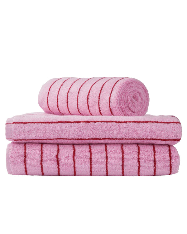 Naram Towels - Baby Pink & Ski Patrol