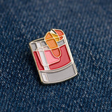 Negroni Cocktail Pin