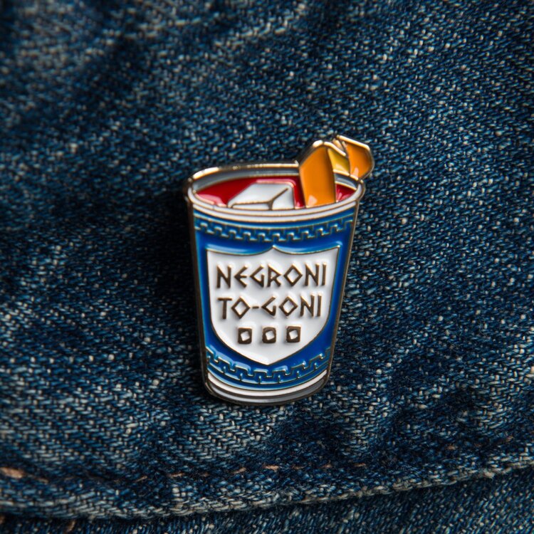 Negroni To-Goni Pin