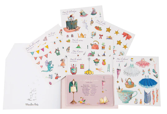 Once upon a time Magic Mouse Coloring Book and Stickers