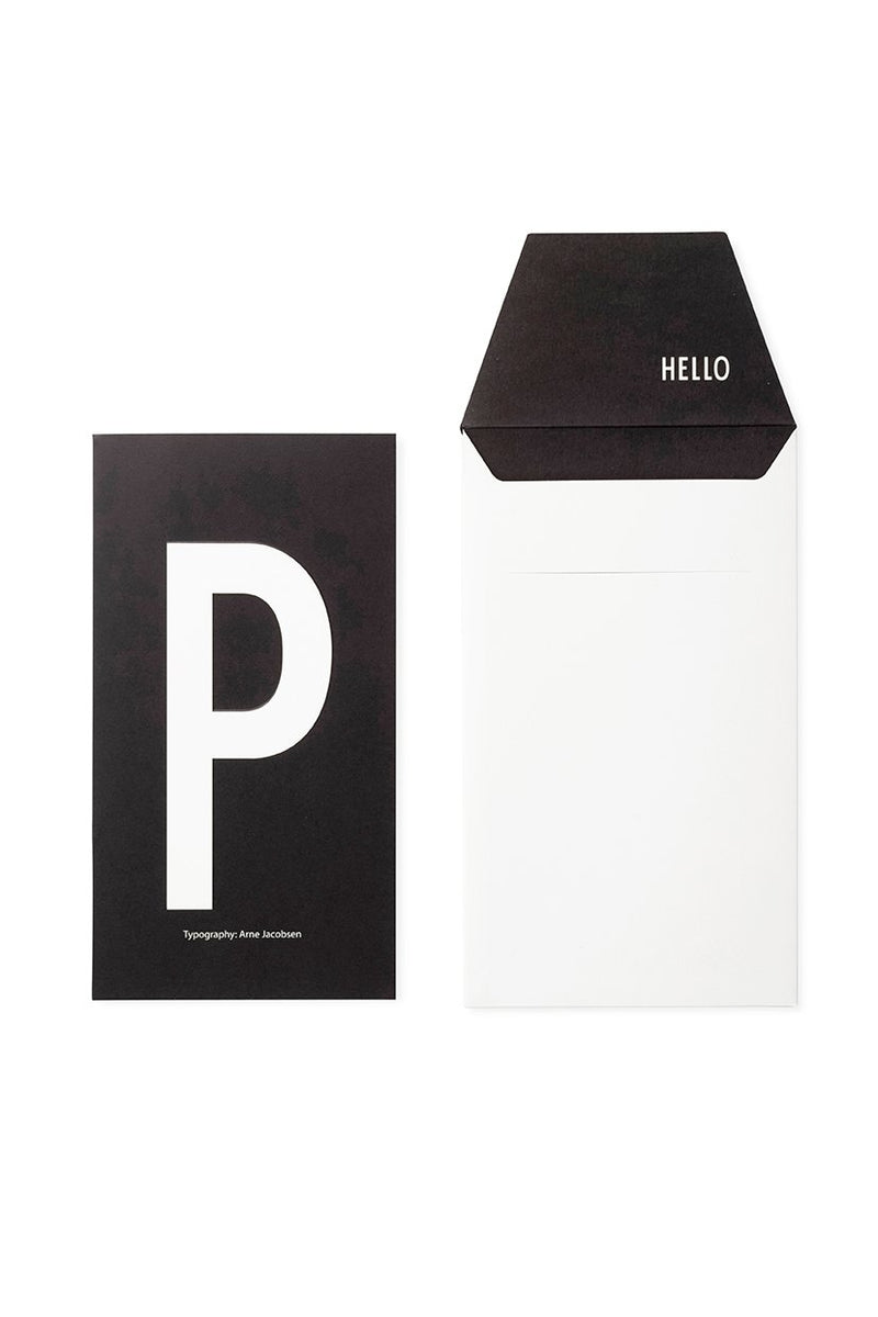 Personal Card, Letters A to Z
