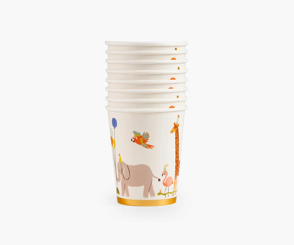 Party Animals Paper Cups