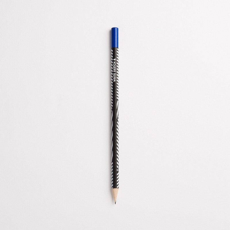 Patterned graphite pencil - BLACK