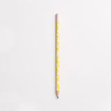 Patterned graphite pencil - YELLOW