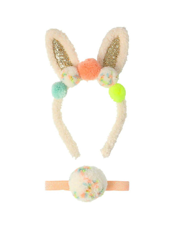 Pompom Bunny Ear Dress Up