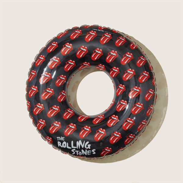 Pool Ring Black - Rolling Stones