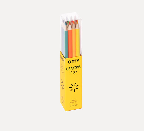 Pop colored pencils