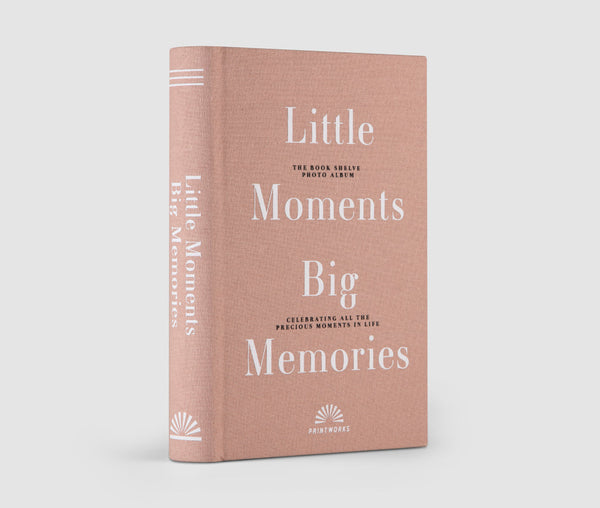 Printworks Bookshelf Photo Album - Little Moments Big Memories