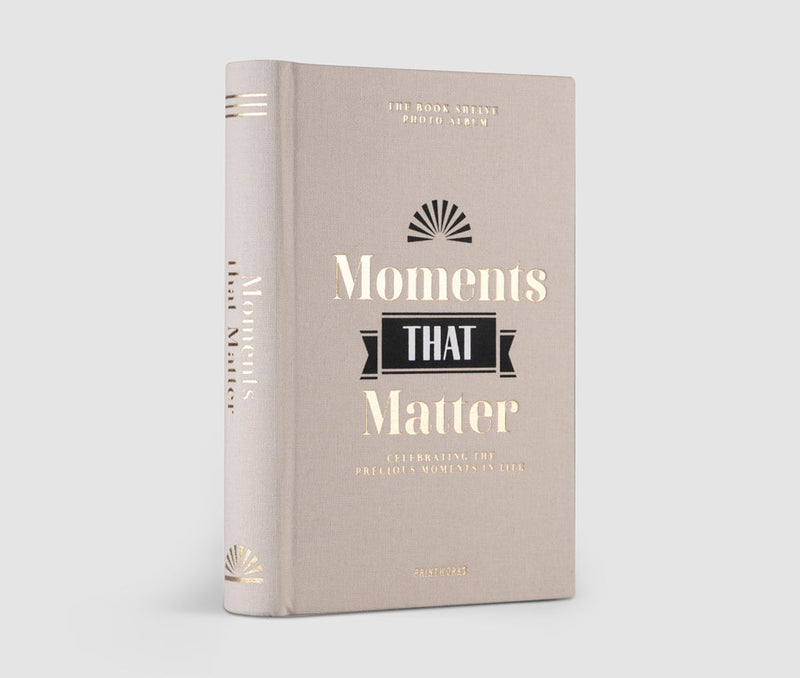 Printworks Bookshelf Photo Album - Moments that Matter