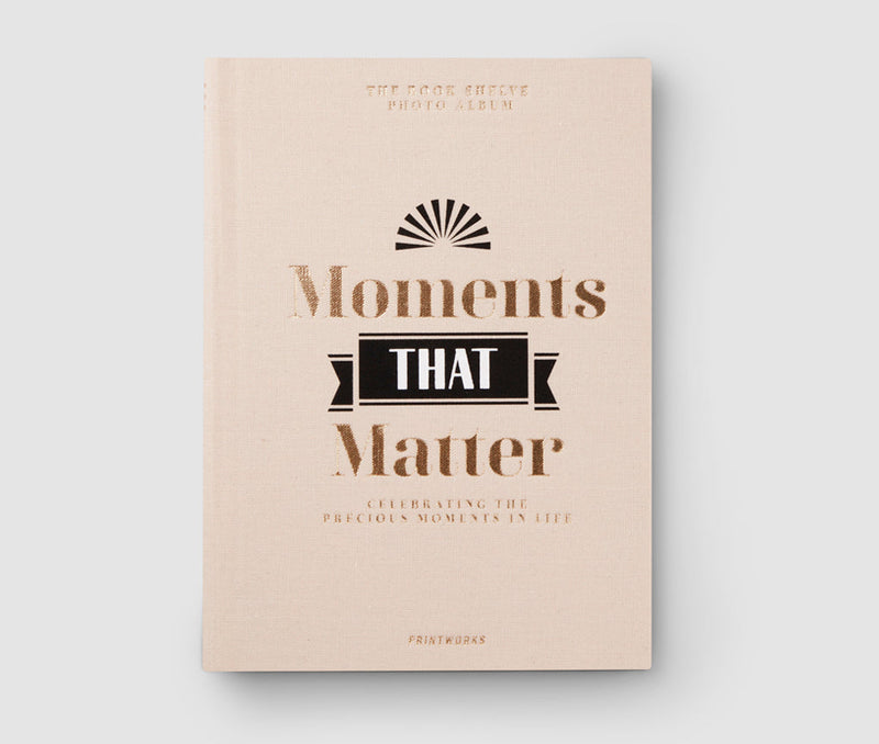 Printworks Bookshelf Photo Album - Moments that Matter