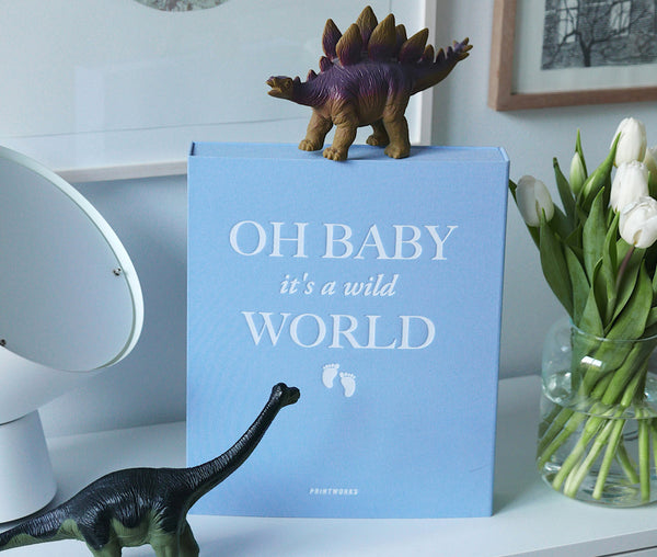 Printworks Photo Album - Baby it's a Wild World (Blue)