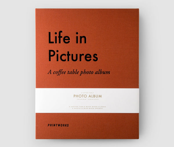 Printworks Photo album - Life In Pictures (Orange)