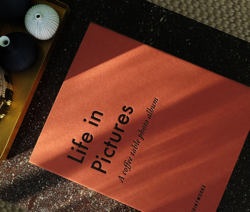 Printworks Photo album - Life In Pictures (Orange)