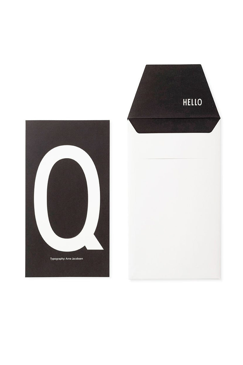 Personal Card, Letters A to Z