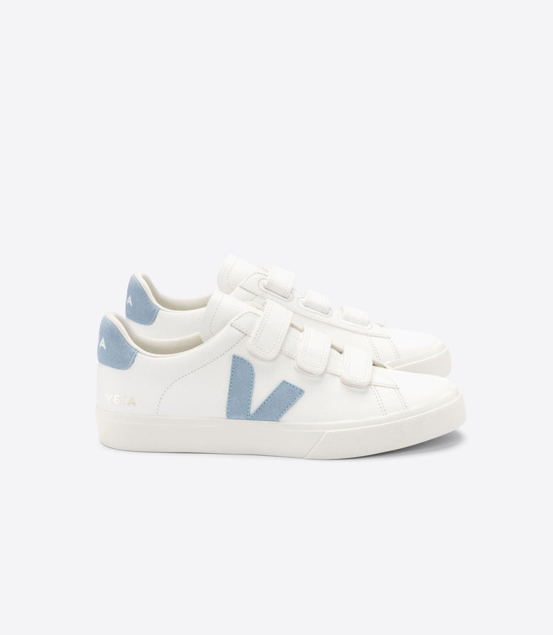 RECIFE CHROMEFREE LEATHER WHITE STEEL