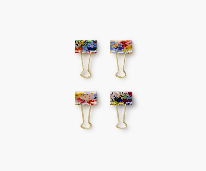 Rifle Paper Co. Margaux Binder Clips