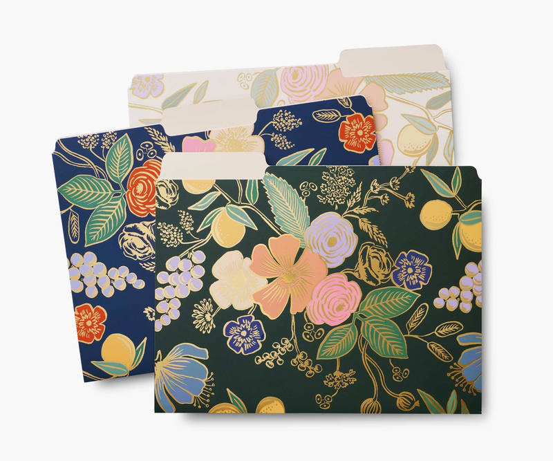 Rifle Paper Co. Colette File Folder Set