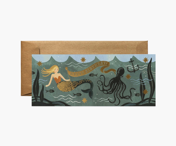 Rifle Paper Co. Under The Sea Birthday No10 Card