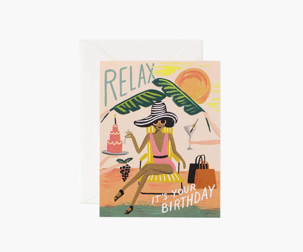 Rifle Paper Co. Relax Birthday