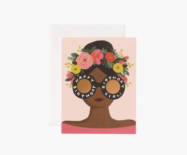 Rifle Paper Co. Flower Crown Birthday Girl