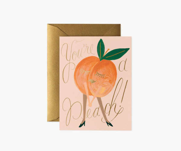 Rifle Paper Co. Youre A Peach Card