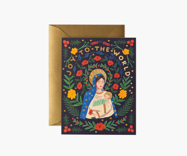 Rifle Paper Co. Madonna & Child Card