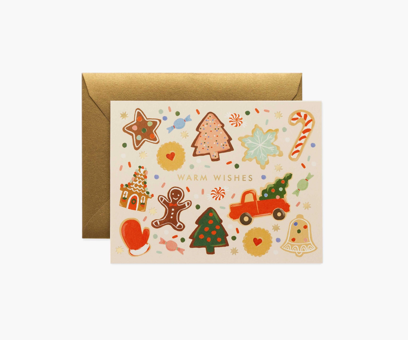 Rifle Paper Co. Holiday Cookies Card