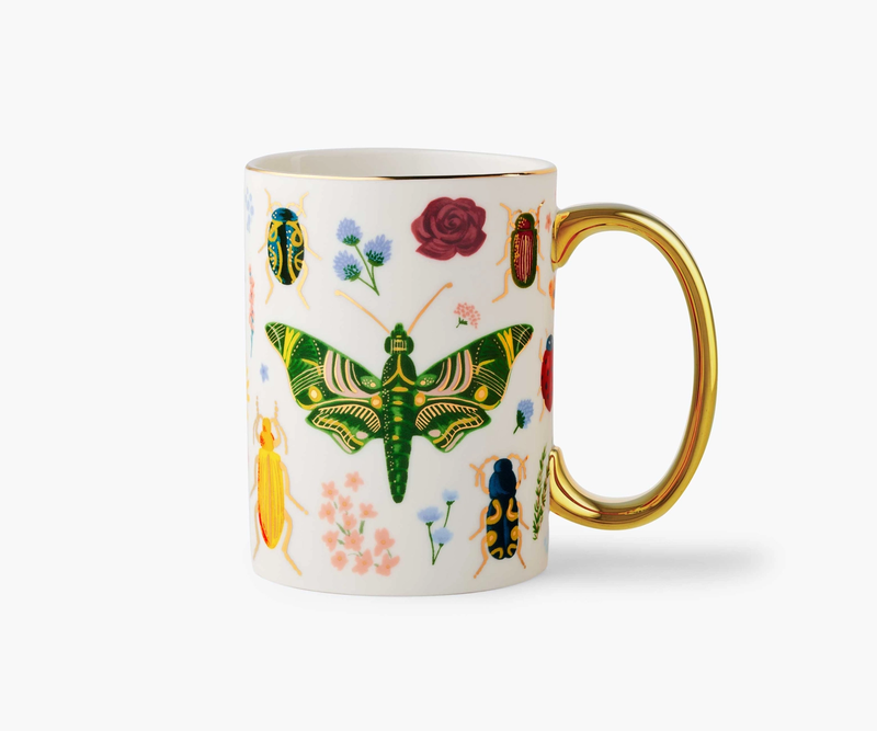 Rifle Paper Co. Curio Porcelain Mug