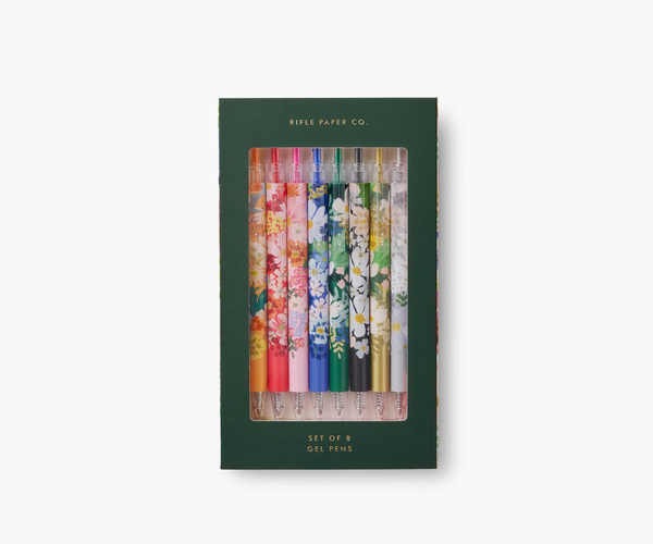 Rifle Paper Co. Margaux Gel Pen Set of 8