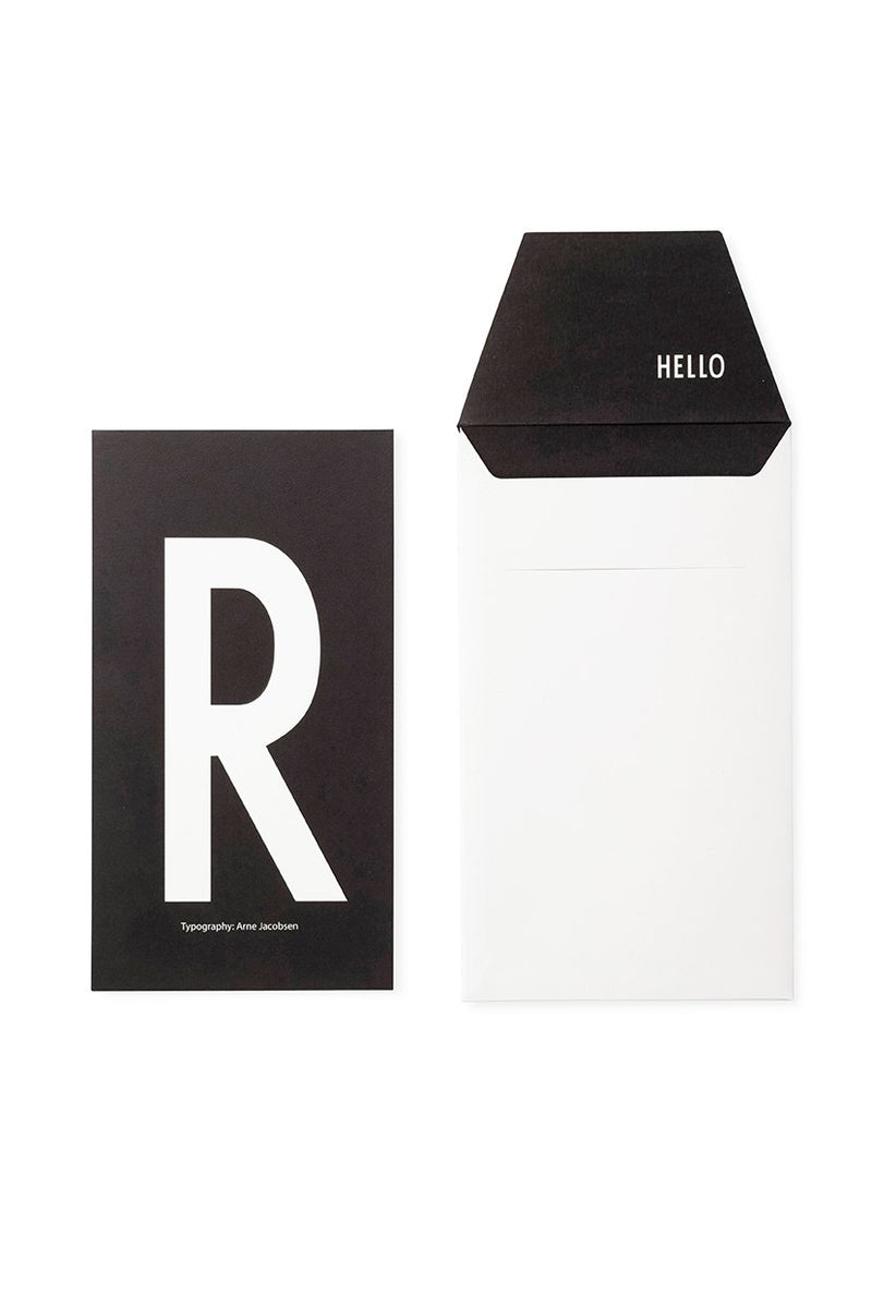Personal Card, Letters A to Z