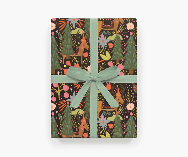 Roll of 3 Feliz Navidad Wrapping Sheets