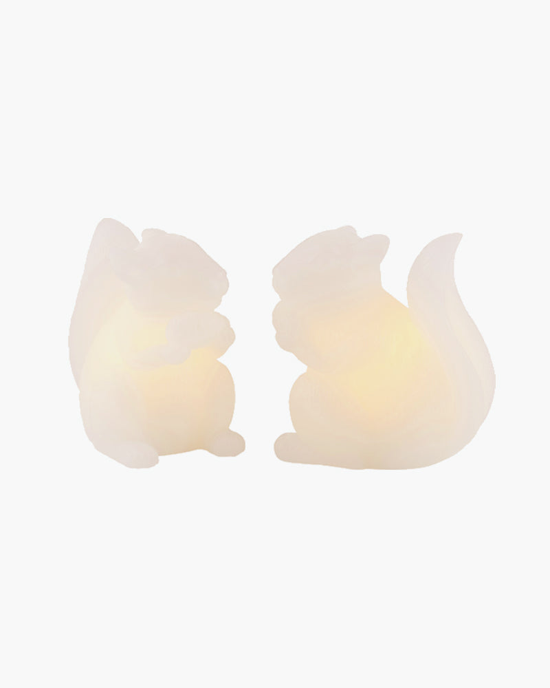 SIRIUS Evelyn Squirrel Set 2 H9cm White