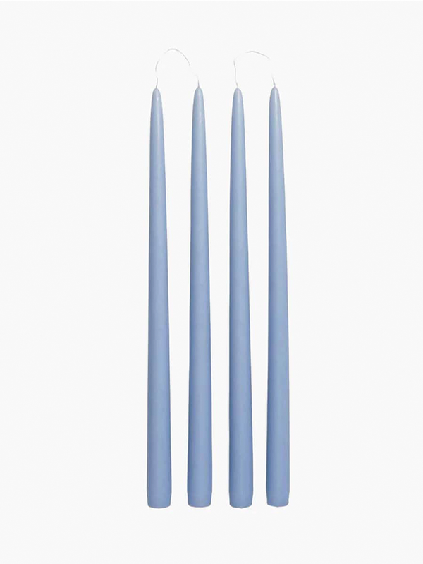 TAPERED CANDLES - PLEIN AIR LIGHT BLUE