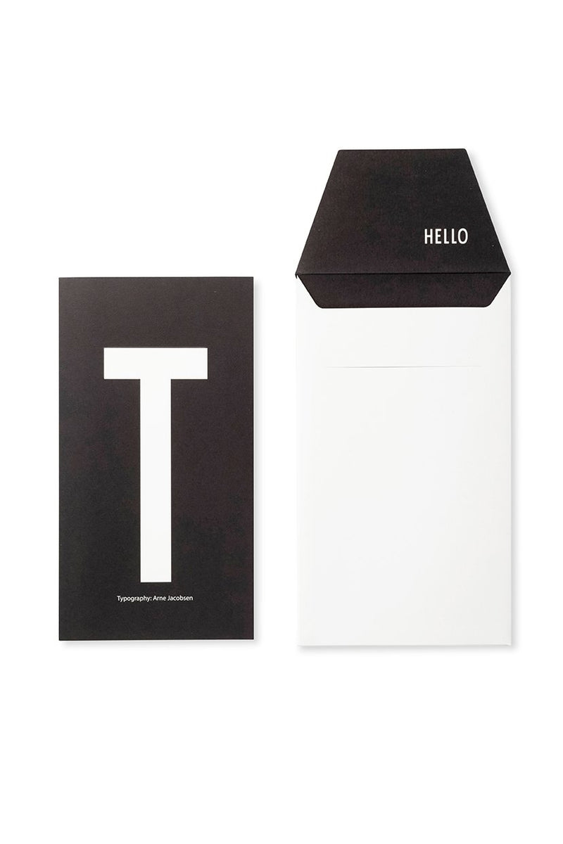 Personal Card, Letters A to Z