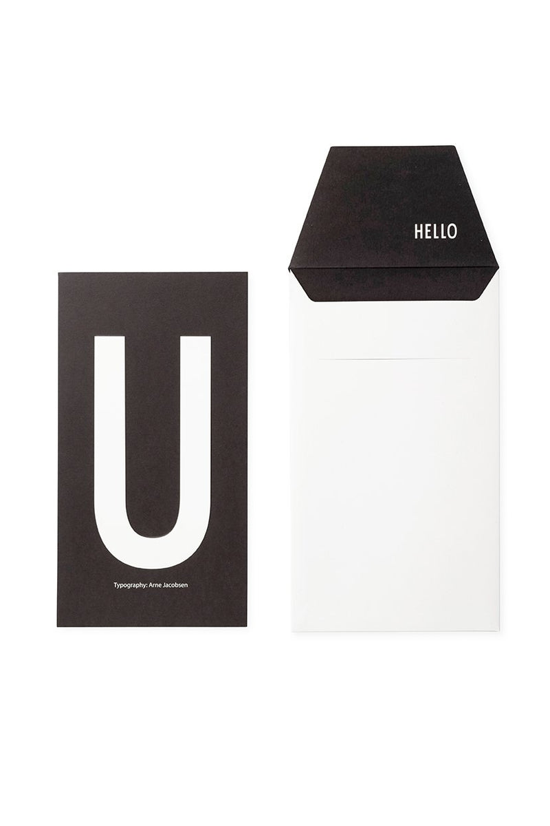 Personal Card, Letters A to Z