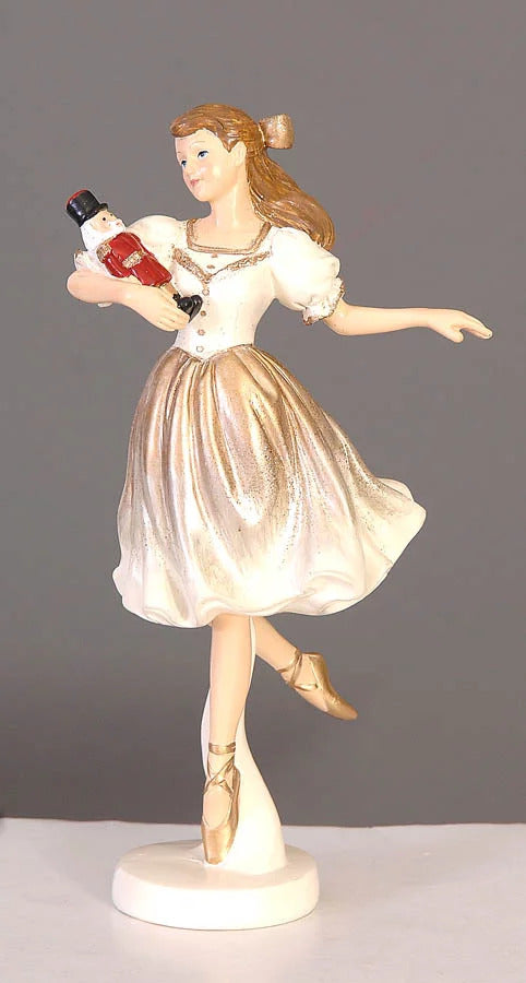 VETUR BV 23cm Standing ballerina holding nutcracker