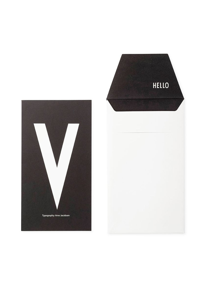 Personal Card, Letters A to Z