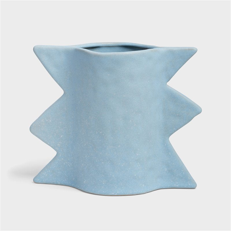 Vase slice blue