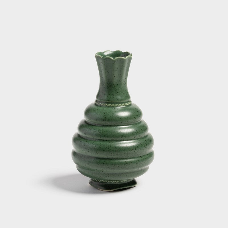 Vase tudor green 