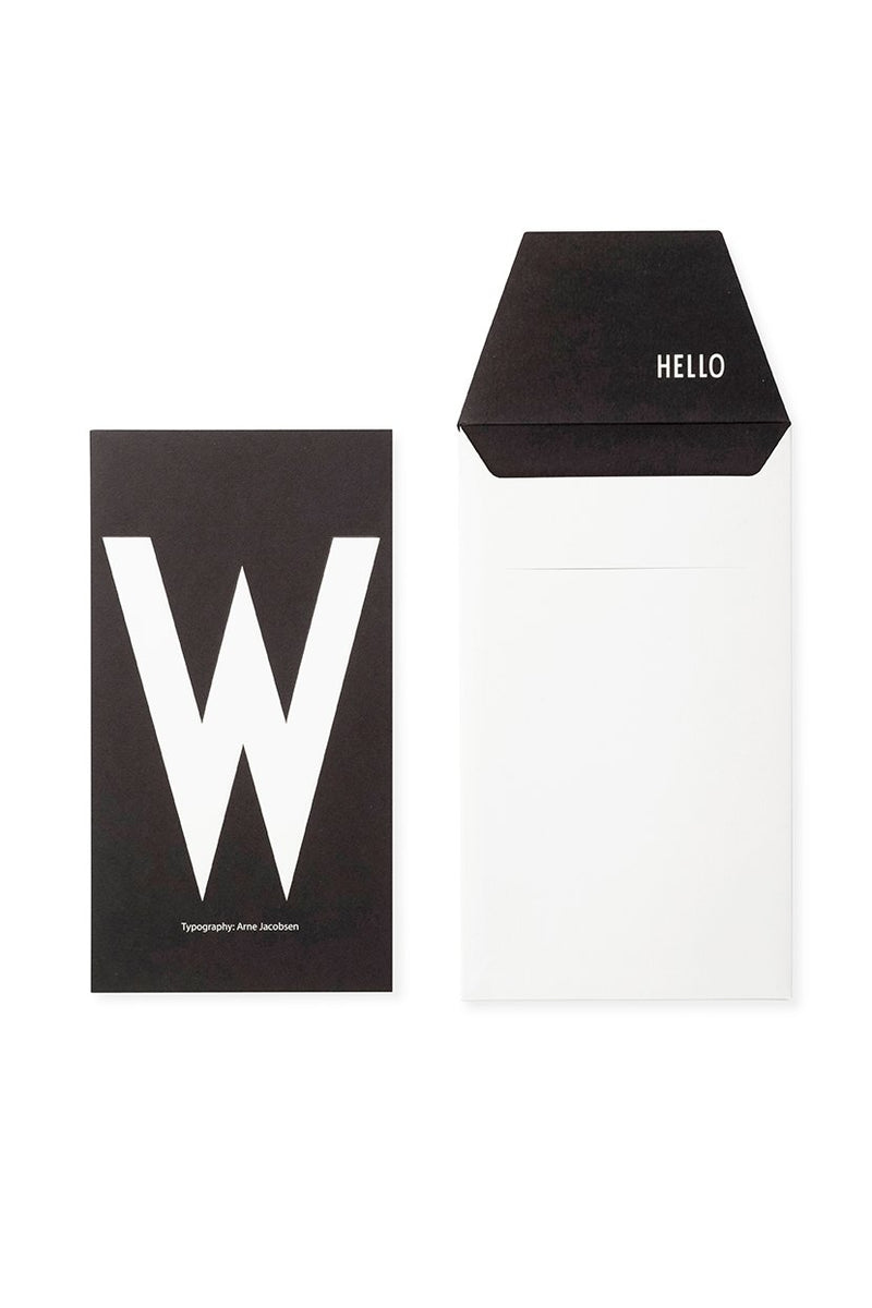 Personal Card, Letters A to Z