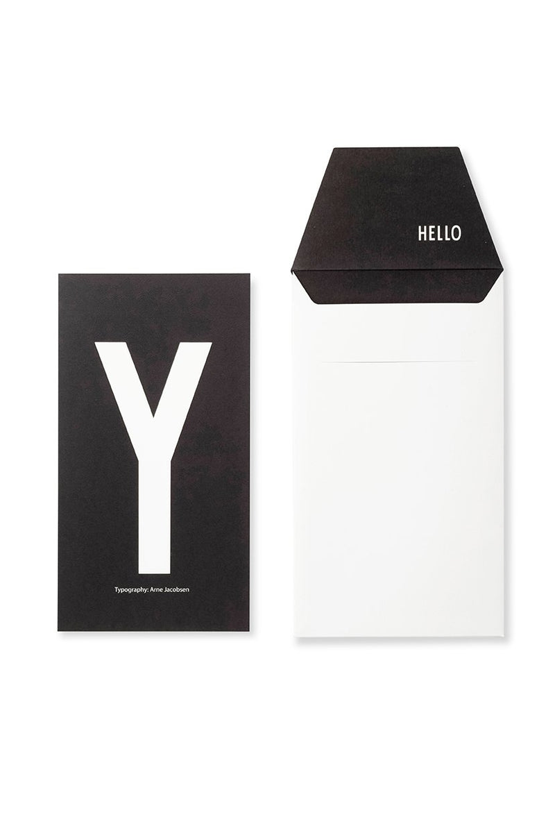 Personal Card, Letters A to Z