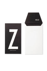 Personal Card, Letters A to Z