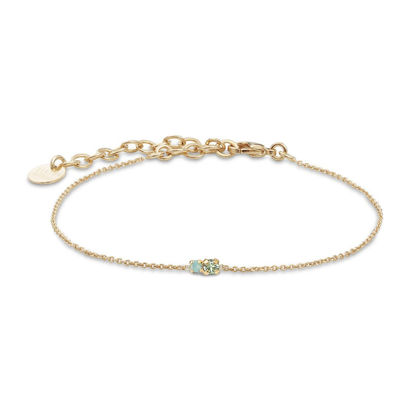 bracelet Amants : chrysolite/pacific opal_1