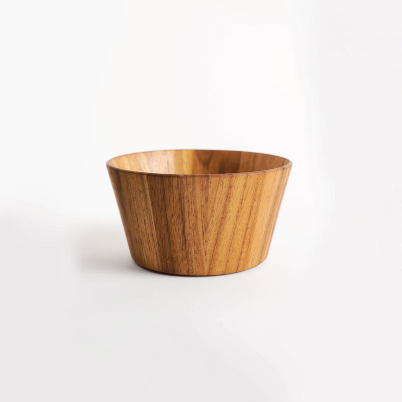 MOON SERVING BOWL (TEAK)