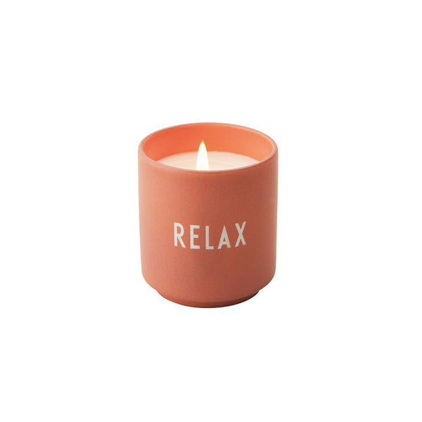 Design Letters Scented Candle RELAX, Small